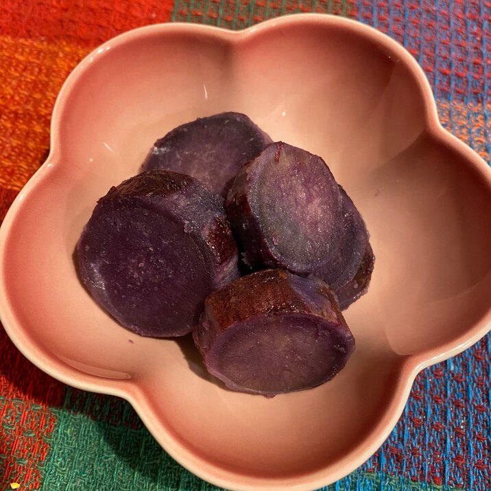 砂糖控えめ☆紫芋の甘煮